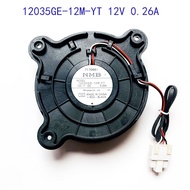 Refrigerator Freezing and Refrigerating Fan Motor Fan 12035GE-12M-YT DC 12V 0.26A