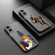 Haikyuu Volleyball Youth Matte Phone Case For OPPO A5X A5 A9 A15 A16 A16K A17 A38 A54 A55 A57 A58 A7