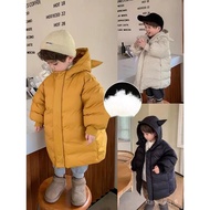 KY-Doff-Season Children's down Jacket Winter Long Thickened Baby down Jacket New Mid-Length Winter Baby down Jacket YMWT