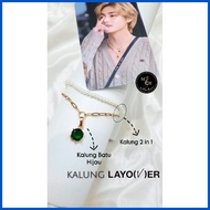 ➖ ➩ ∽ Kim TAEHYUNG BTS Bangtan LAYOVER Necklace free PC