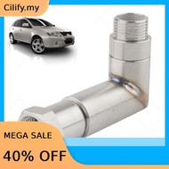 90 Degree Car O2 Oxygen Sensor Adapter Connector for M18x1.5 O2 Sensor Hole