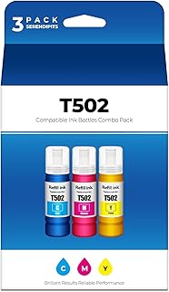 ET-2850 ET-3850 ET-15000 ET-4850 502 Ink Refill Bottles Compatible with 502 Ink ET 2850 ET 3850 ET 1