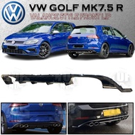 VOLKSWAGEN GOLF MK7.5 R VALANCE VW GOLF 7.5 R VALANCE DIFFUSER GOLF 7.5 TSI CONVERT GOLF R CAR BODYK