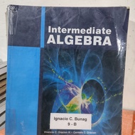 Intermediate Algebra ....