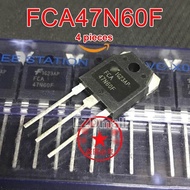 4pcs FCA47N60F TO-3P FCA47N60 47N60 TO3P 47A 600V Power MOSFET Transistor