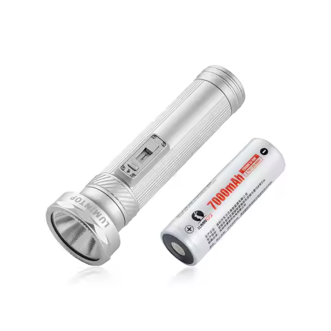 Lumintop USB Rechargeable 26800 Flashlight Tiger Camping Flashlight 4000 Lumen 458 Meters Retro Dual