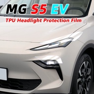 MG S5 EV TPU Film for Headlights | Scratch & Yellowing Protection, Easy Install | Car Accessories
