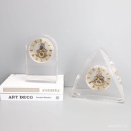 Decoration Desktop Study Living Room Clock New Chinese Style Model Room Restaurant Building Bedroom 