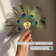 [Antique Accessories] [Sparrow Peacock Fan] Hanfu Accessories Hanfu Accessories Fan
