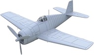 Military Model Kit F6F-5 Fighter Hellcat Take Off