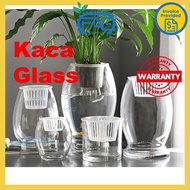 Pasu Kaca bulat Glass Vase Goose egg shape hydroponic vase pasu bunga air pasu aquarium ikan dragon 