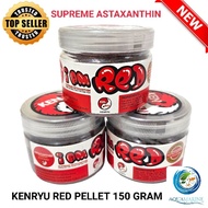 MERAH KENRYU SUPREME ASTAXANTHIN I AM RED Pellet Red Fish Feed Super Red Louhan Koi Channa Pellets K