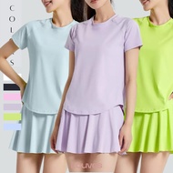 APRILIA SET - TOP SKORT BADMINTON TENNIS PADEL GOLF SPORTS T-SHIRT Gym Outfit Woman Set Tennis Set W