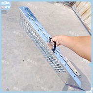 Folding Ramp Motorcycle Electric Vehicle Thickened Folding Ramp Steps Slope Board Anti-slip Portable