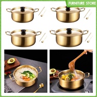 [Wishshopeelxj] Korean Ramen Cooking Pot, Instant Noodle Soup Pot, Soup Pot, Kitchen Cookware, Ramyun Pot, Noodle Pot for Backyard Camping