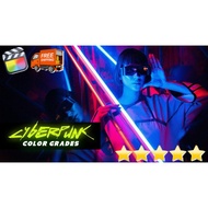 [⭐️⭐️⭐️⭐️⭐️] Cyberpunk Color Grades🔥 .cube luts🔥 Final Cut Pro X FCPX plugin/effect/lut/luts/plug in