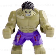 Xinhong Minifigure Invincible Hulk Hulk Avengers 2 Splicing Building Block Minifigure Toy Compatible Lego