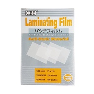 CBE Laminate/Laminating Film 75 X 110MM