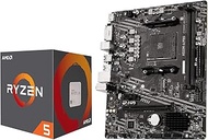 Inland Micro Center AMD Ryzen 5 5500 Unlocked Desktop Processor Bundle with MSI A520M-A PRO Gaming M