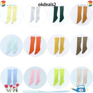 DEALSHOP Handmade Cotton Stockings, Fashion 15 Styles Long Doll Socks, High Quality Casual Wear Long