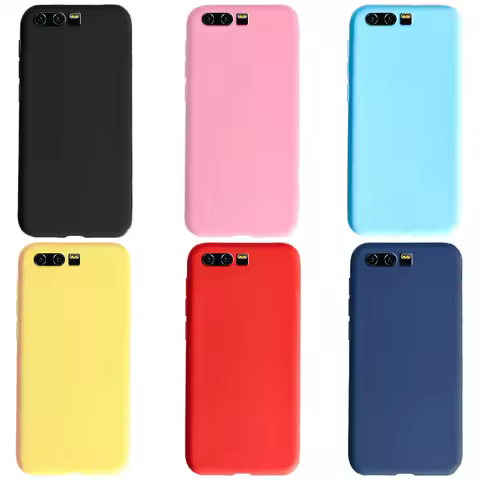 Huawei Honor 9 Pure Color Phone Case For Huawei Honor9 Frosted Back Cover Honor 9 Protect Skin Silic