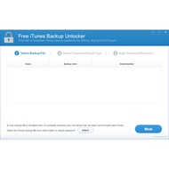 (WIN) Any iTunes Backup Password Unlocker 9.9.8