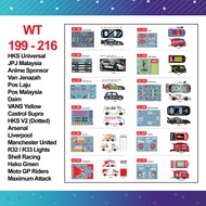 Water Slide Decal wt 199 - 216 HotWheels | HKS JPJ ANIME VAN JENAZAH POSLAJU DAIM VANS CASTROL LIVER