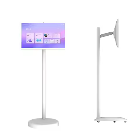 22" Portable Touchscreen Monitor | Wireless Casting, 8-Core, Google Play, Built-in Battery, Android 