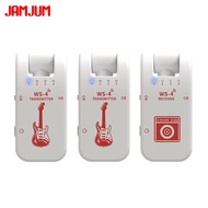 JAMJUM 2 TX 1 RX 2.4G guitar wireless transmission system，2TX 1RX  suitable for electric guitar win