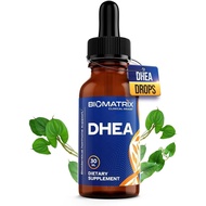 BioMatrix DHEA Liquid Drops – 3X Absorption of Capsules or Tablets – Adjustable Alternative to DHEA 