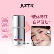 【ReadyStock】AZTK腮红液体腮红 水光腮红AZTK Liquid Blush Liquid Blush Expansion Shrink Matte Face Blush Face Bri