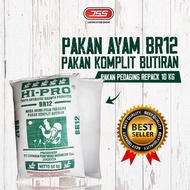 Br12 Pelet Pakan Ayam Hi Pro Umur 21 Hari - Panen Kemasan 10 Kg