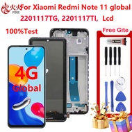 LCD Display For Xiaomi Redmi Note 11 4G global 2201117TG,2201117TI Touch Screen Digitizer Assembly W