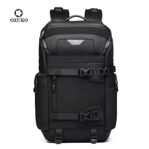 Ozuko New Sports Backpack Men's Multifunctional waterproof Outdoor Cycling Backpack Tactical Camoufl