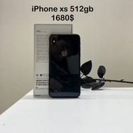 iPhone xs 512GB 黑色 95%新100%work 電池健康100%