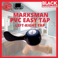 BLACK HARDWARE MARKSMAN PVC Water Bib Sink Basin Tap Faucet Bathroom Kitchen taps Kepala Paip Sinki 