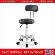 Bar stool chair  with wheels  Relief Hydraulic Medical Works Drafting adjustable height chair