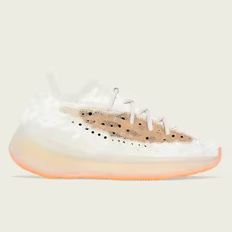 Adidas Authentic Men's Women's Musk Yellow Peach Pink Yeezy 380 Running Shoes GY2649