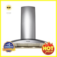 เครื่องดูดควันกระโจม MEX KV7118BFX90 90 ซม.CHIMNEY HOOD MEX KV7118BFX90 90CM **หมดแล้วหมดเลย**