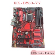 For Asus EX-B250-V7 motherboard LGA 1151 64GB Intel B250 ATX USB 3.1 DDR4 DIMM  Motherboard Tested