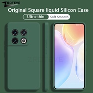 OnePlus10 Pro Case Zroteve Square Liquid Silicone Soft Cover For OnePlus 10 10R 10T One Plus 11 11R 