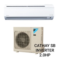 (READY STOCK) DAIKIN R32 2.0HP Standard Inverter Air Conditioner - FTKF Model -FTKF50A / RKF50A-3WMY