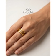 YOURS JEWEL EMAS 916 CINCIN NABILA BERPASIR