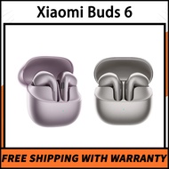 Xiaomi Buds 6 Bluetooth headphones, semi-in-ear, independent recording, lossless audio.