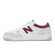 New Balance Casual Shoes BB480 Men's Women's White Wine Red Retro Classic NB [ACS] BB480LIR-D