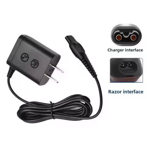 15V Charger Cord for Philips Electric Shaver Razor HQ8505 Power Cord , for Norelco Series 3000 5000 