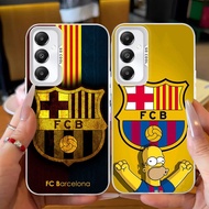 Case for Samsung Galaxy A04S A15 A05S A14 5G Soft A-86 FC Barcelona
