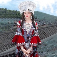 New Style Clothing Miao Ethnic Miaojiang Suit Travel Photography QM3P