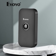 Eyoyo Wireless Mini 2D Barcode Scanner Bluetooth Mini Projector for 1D Qr Code Portable Printer with