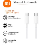Xiaomi 5A USB 2.0 Type-C to Type-C Data Cable